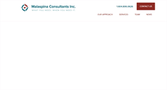 Desktop Screenshot of malaspinaconsultants.com